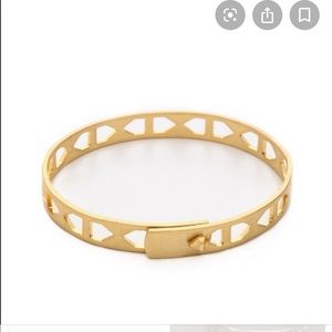 FREE Madewell geometric gold bracelet